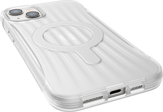 X-Doria Raptic Clutch MagSafe Задна корица Силикон Прозрачен (iPhone 14 Plus)