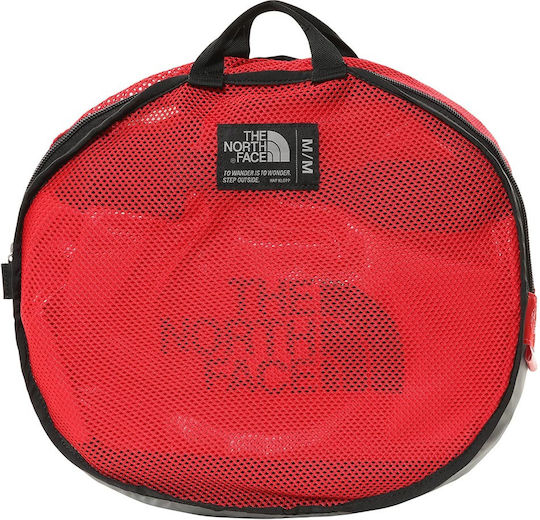 The North Face Base Camp Σακ Βουαγιάζ Πλάτης 71lt Κόκκινο Υφασμάτινο Μ35.5xΠ35.5xΥ35εκ.