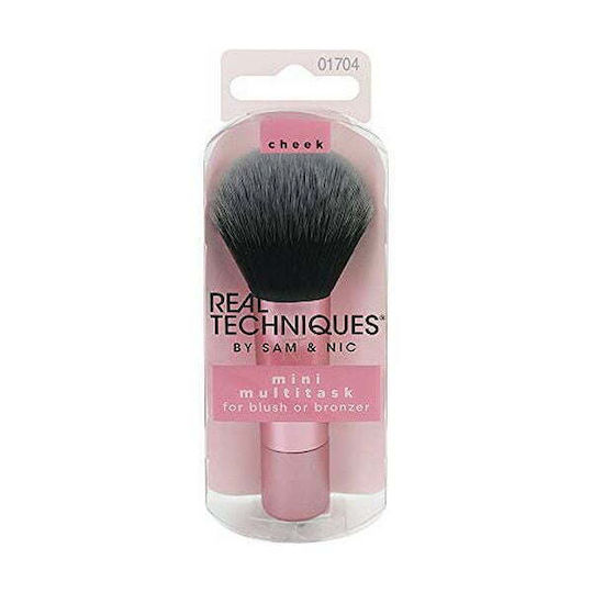 Real Techniques Synthetic Make Up Brush for Blush Mini Multitask