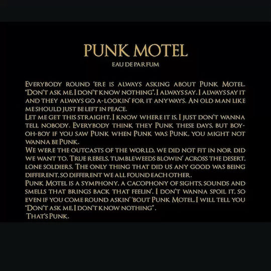 Coreterno Punk Motel Eau de Parfum 100ml