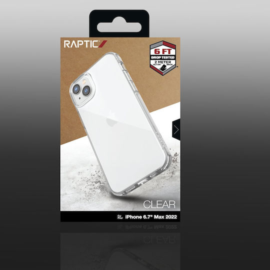 Raptic Clear Back Cover Πλαστικό / Σιλικόνης Διάφανο (iPhone 14 Plus)