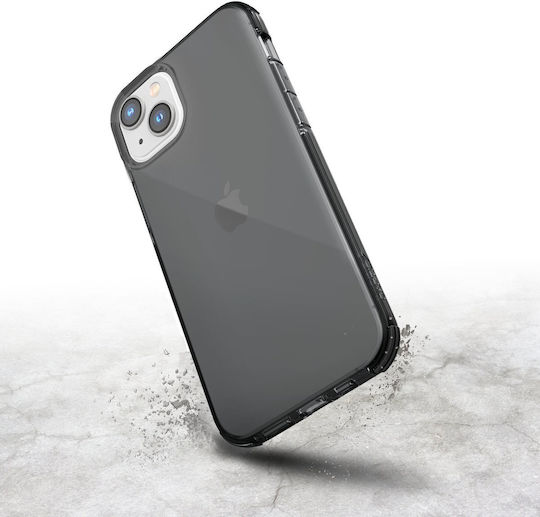 Raptic Clear Back Cover Πλαστικό / Σιλικόνης Γκρι (iPhone 14 Plus)
