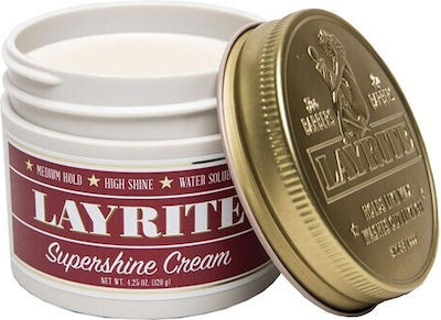 Layrite Κρέμα Μαλλιών Supershine mit mittlerem Halt 120gr