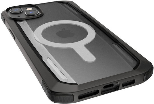 X-Doria Raptic Secure MagSafe Back Cover Πλαστικό Μαύρο (iPhone 14 Plus)