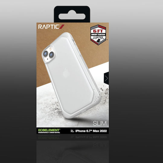 Raptic Slim Back Cover Πλαστικό / Σιλικόνης Διάφανο (iPhone 14 Plus)