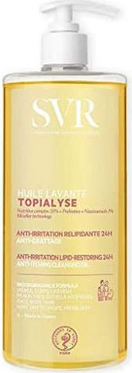 SVR Laboratoire Topialyse Reinigendes Öl für Gesicht & Körper für Trockene & Empfindliche Haut 200ml