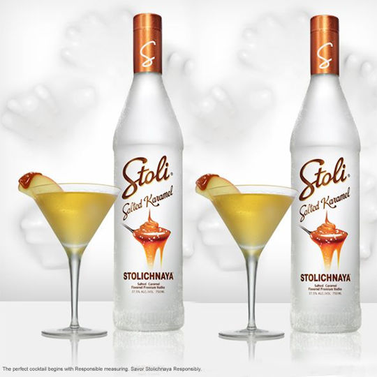 Stolichnaya Βότκα Salted Caramel 40% 700ml