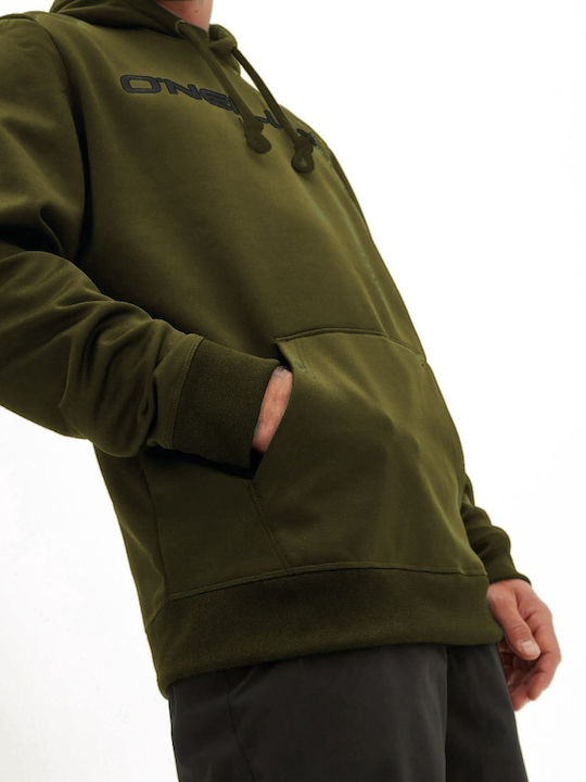 Sweatshirt Mit Kapuze Khaki
