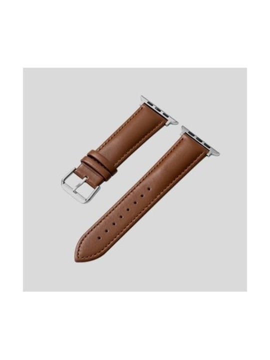 Crong Noble Band Strap Leather Mokka (Apple Watch 38/40/41/42mm) CRG-40NOB-MKA