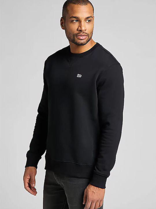 Plain Sweatshirt Schwarz