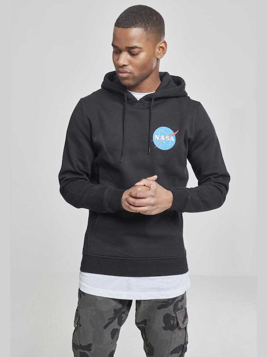 Mister Tee Small Insignia MT627 Men's Sweatshirt with Hood and Pockets Black MT627-00007