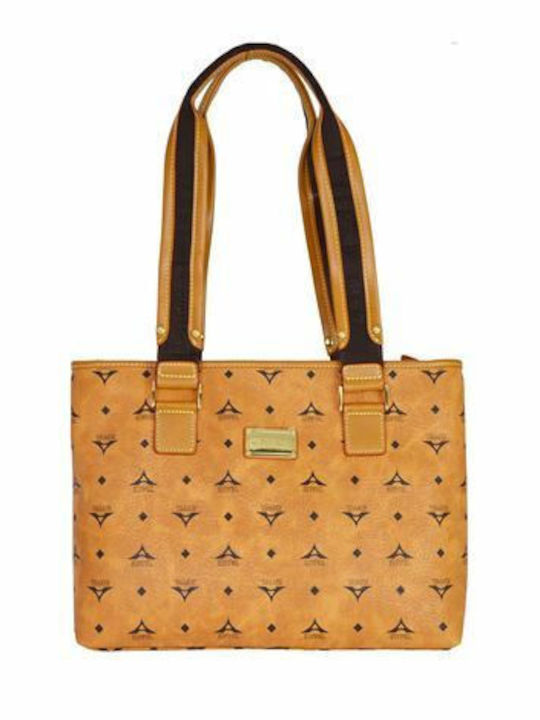 Γυναικεία Τσάντα Shopper Ώμου Ταμπά