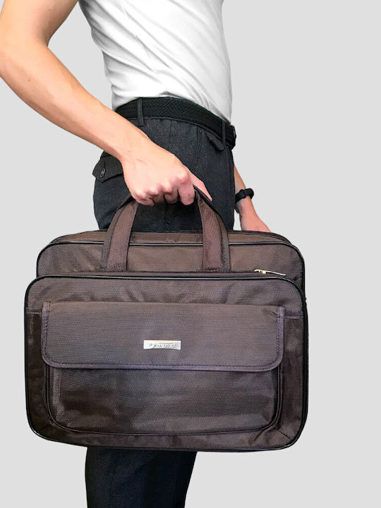 Benzi BZ5265 Shoulder / Handheld Bag for 16" Laptop Brown