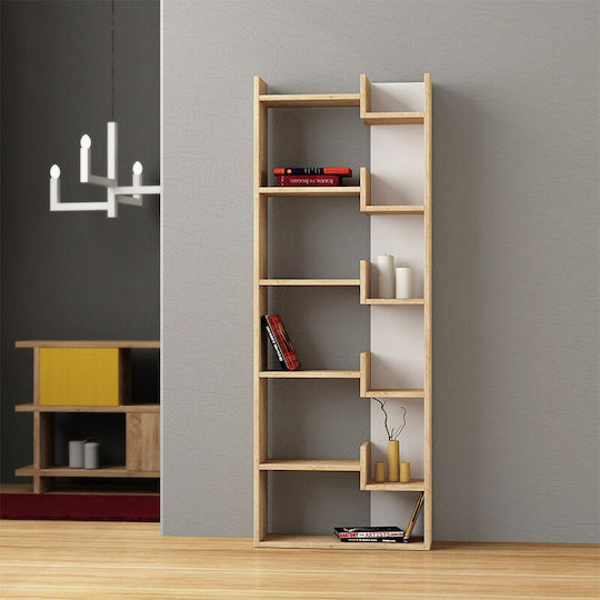 Bibliothek Helmut Weiß / Natur 60x22x162cm
