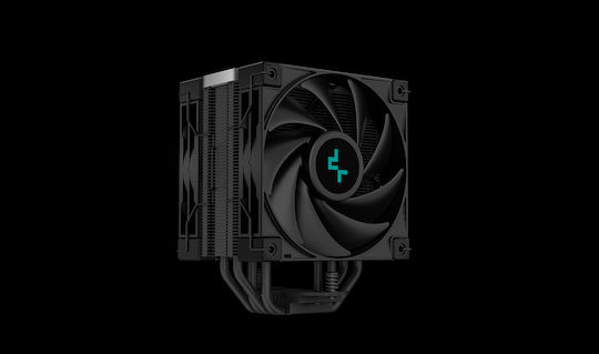 Deepcool AK400 Zero Dark Plus Ψύκτρα Επεξεργαστή για Socket AM4/AM5/1200/115x/1700