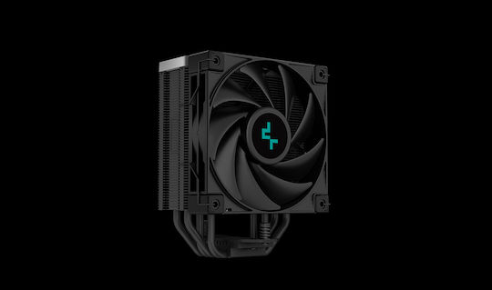 Deepcool AK400 Zero Dark Ψύκτρα Επεξεργαστή για Socket AM4/AM5/1200/115x/1700