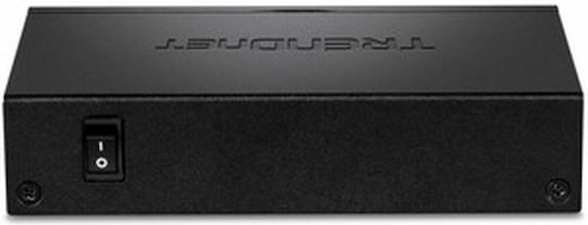 Trendnet TPE-TG52 Unmanaged L2 PoE+ Switch με 4 Θύρες Gigabit (1Gbps) Ethernet