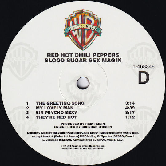 Red Hot Chili Peppers Blood Sugar Sex Magik 2xLP