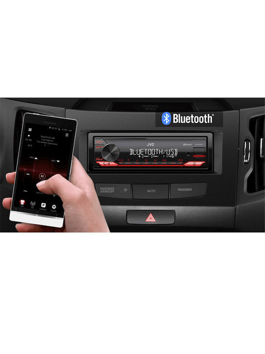 JVC Ηχοσύστημα Αυτοκινήτου 1DIN (Bluetooth/USB)