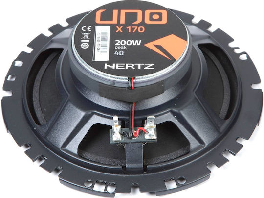 Hertz Uno X 170 Σετ Ηχεία Αυτοκινήτου 5" με 50W RMS (2 Δρόμων)