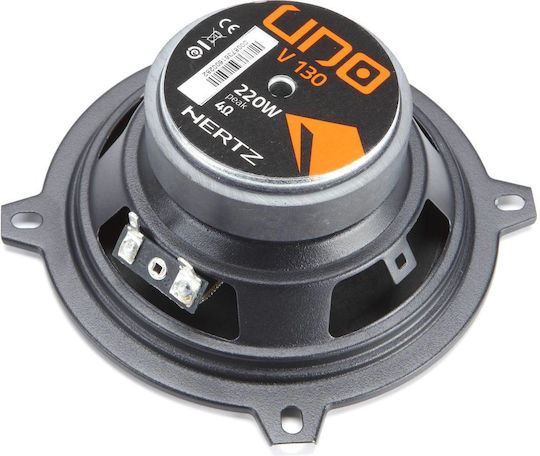 Hertz Uno K 130 Σετ Ηχεία Αυτοκινήτου Διαιρούμενα 5" με 55W RMS (Woofer)