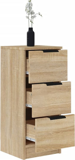 Kabinett Aufbewahrung mit 2 Schubladen L30xB30xH70cm