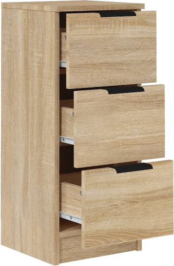 Kabinett Aufbewahrung mit 2 Schubladen L30xB30xH70cm