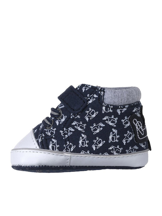 Chicco Βρεφικά Sneakers Αγκαλιάς Μπλε Ελικόπτερα
