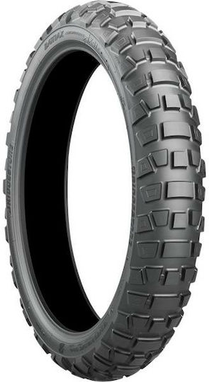 Bridgestone Battlax AdventureCross AX41 110/80B19 59Q Fără Cameră De Aer Off-Road Anvelopă Pentru Motociclete Partea Din Față