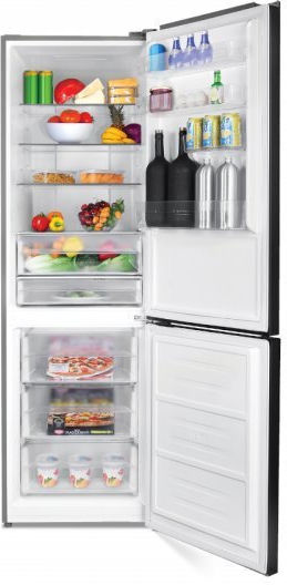 Inventor Fridge-Freezer 347lt Total NoFrost H193.5xW60xD66.5cm Black PSC1950NFLB