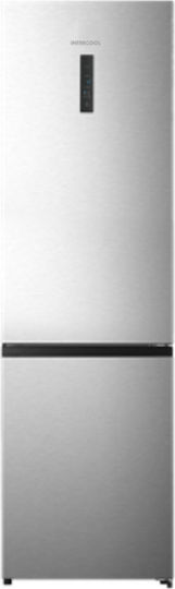 Intercool Fridge-Freezer 304lt Total NoFrost H186xW59.5xD59cm Inox SDFC-300S/BM