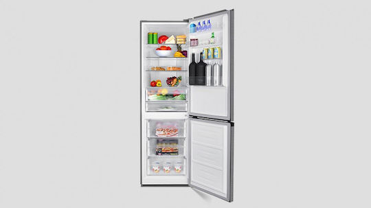 Inventor Kühl-Gefrierkombination 347Es Total NoFrost H193.5xB60xT66.5cm. Inox PSC1950NFLIN
