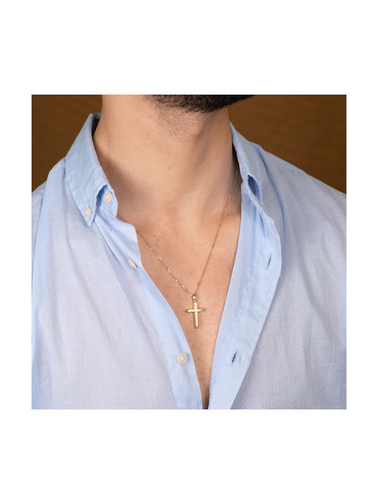 Val'oro Herren Gold Kreuz 14K