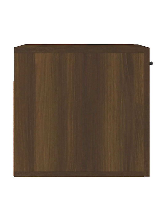 Ντουλάπι Τοίχου Καφέ Δρυς 80x35x36.5εκ.