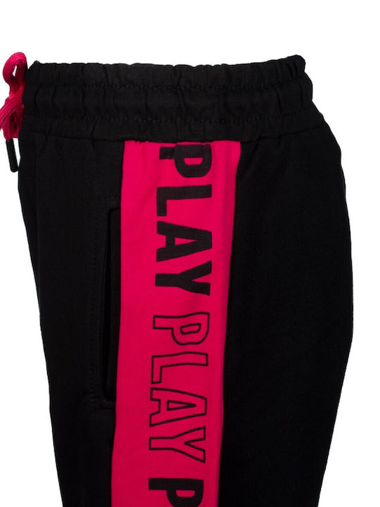 Kids Sweatpants Set Fuchsia 2pcs