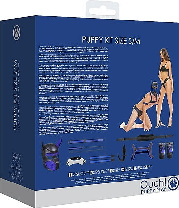 Shots Puppy Kit BDSM Kit Blue