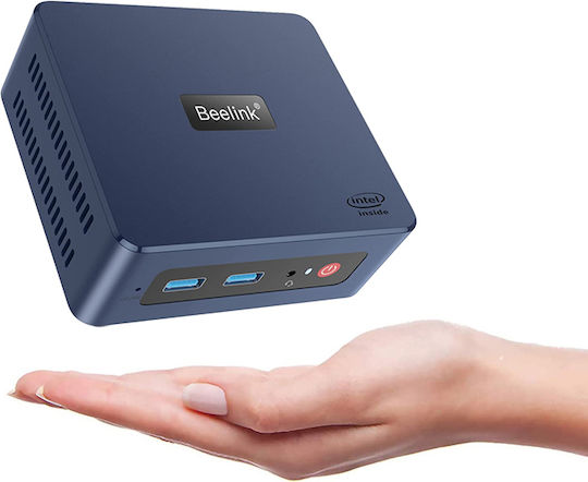 Beelink Mini S PC (Celeron Quad Core N5095/8GB DDR4/256GB SSD/W11 Pro)