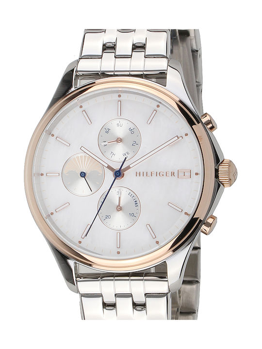 Tommy Hilfiger Whitney Women's Watch with Silver Metal Bracelet
