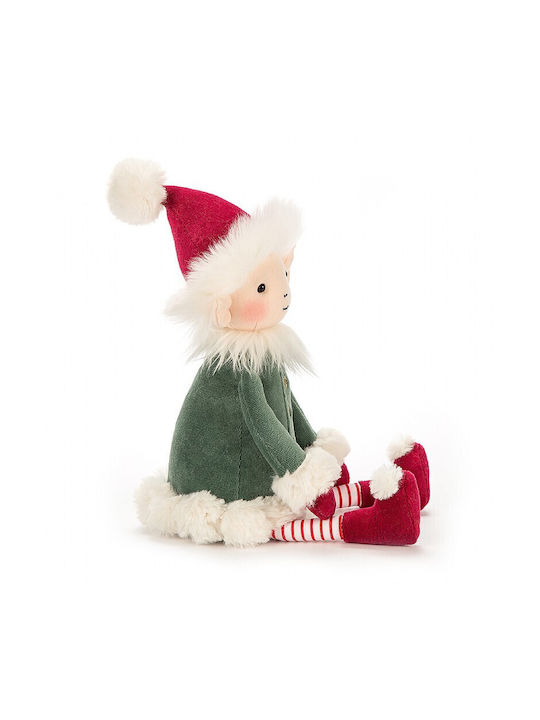 Jellycat Leffy Elf Christmas Plush Elf Figure Multicolour 23cm JC-