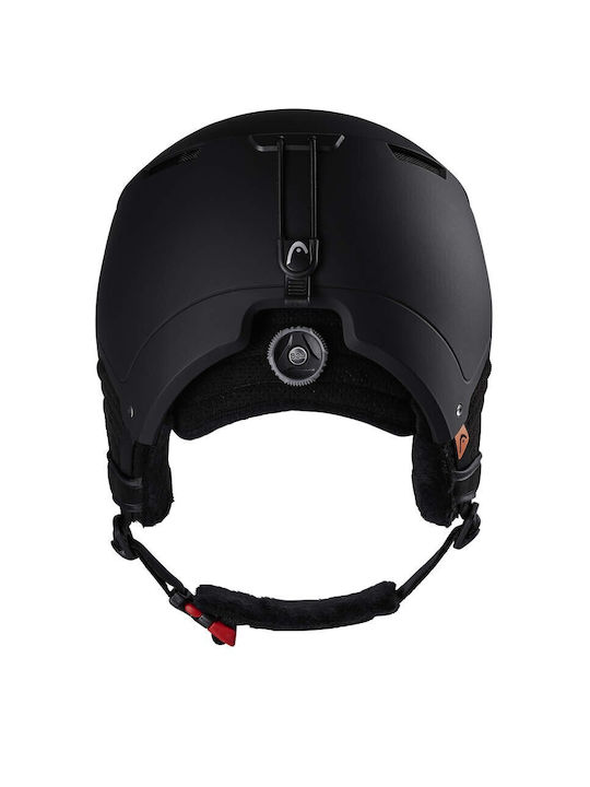 Head Compact Pro Каска за Ски и Сноуборд в Черен Цвят