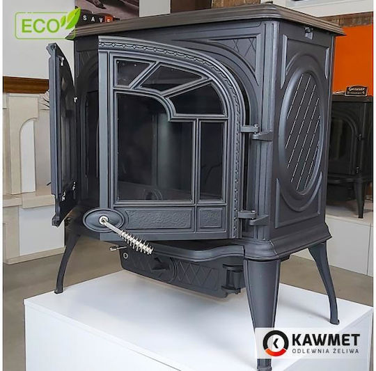 Kawmet Premium Sparta S10 Eco Fontă Soba pe lemne 13.9kW Negru