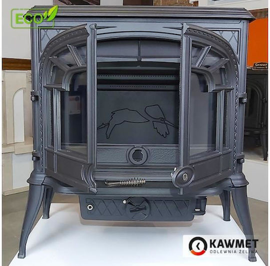 Kawmet Premium Sparta S10 Eco Fontă Soba pe lemne 13.9kW Negru