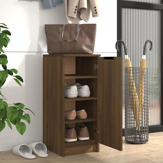 Suport pentru pantofi cu 4 Rafturi Cafea L30xW35xH70cm