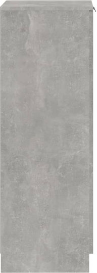 Holz Schuhschrank mit 6 Regalen Grey L30xW35xH100cm