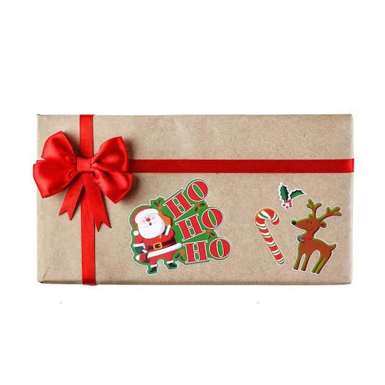 Exas Paper Χριστουγεννιάτικα Aufkleber für die Wand Xmas Train Set 11x31cm.