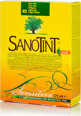 Sanotint Light Set Hair Dye no Ammonia 82 Light Grey 125ml