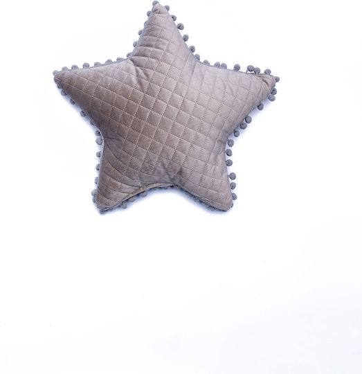 Palamaiki Dekokissen für Wiege Star Gray 34x34cm Palamaiki Dekokissen für Wiege Star Gray 34x34cm