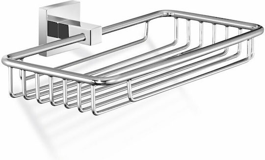 Sanco Wandmontierte Schwamm-Halter Strong Silber