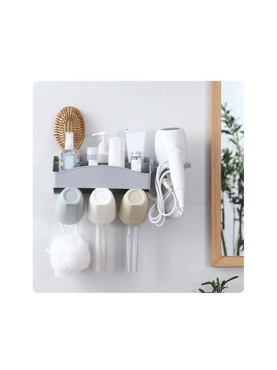 Next Wall-mounted Organizer Plastic Gray