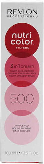 Revlon Nutri Color Creme Tube Toner 500 Purple Red 100ml